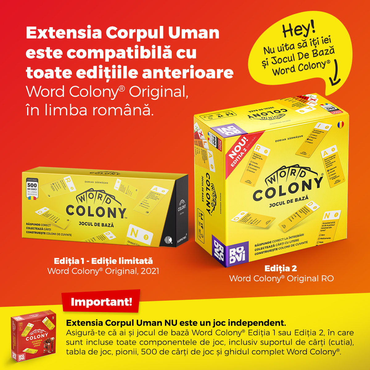 Extensia Word Colony Corpul Uman